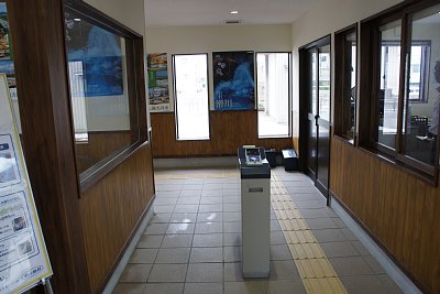 自動改札がありました