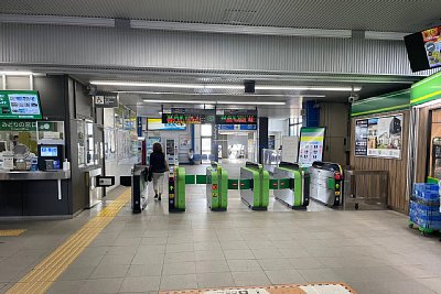 改札口