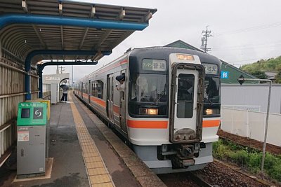 75形気動車に簡易TOICA改札機